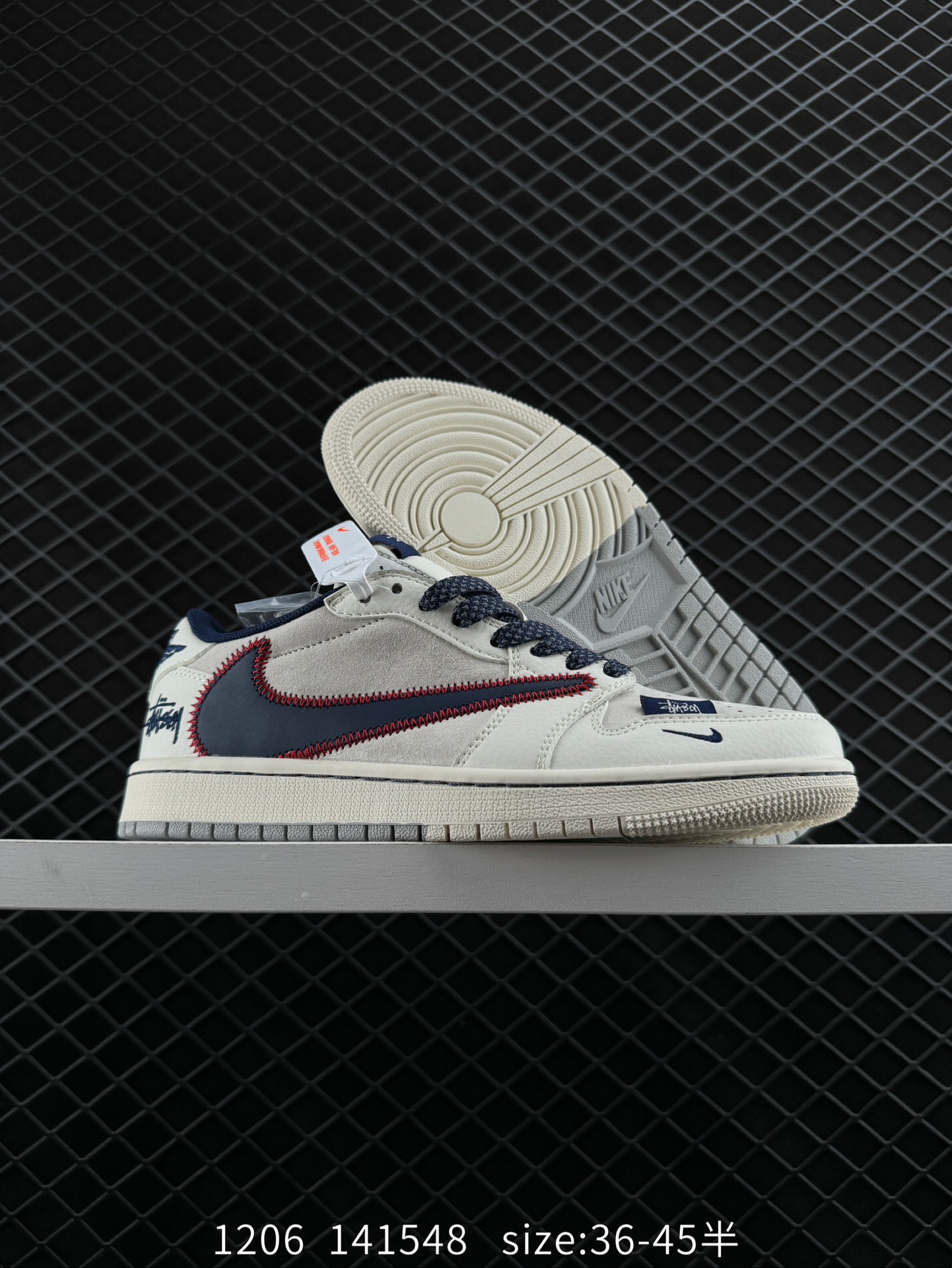 Travis Scott x Air Jordan 1 ” Reverse Mocha “